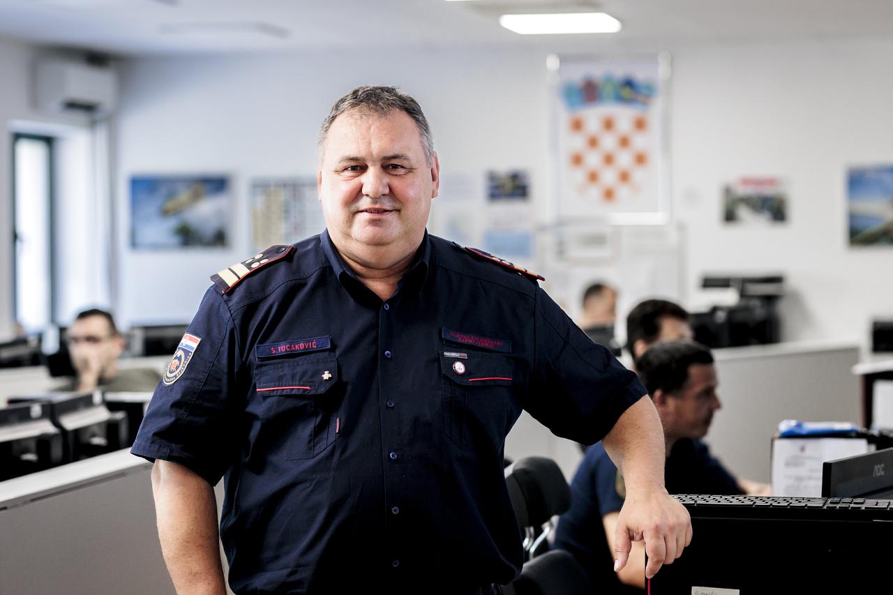 Kastel Štafilić: Glavni vatrogasni zapovjednik Slavko Tucaković