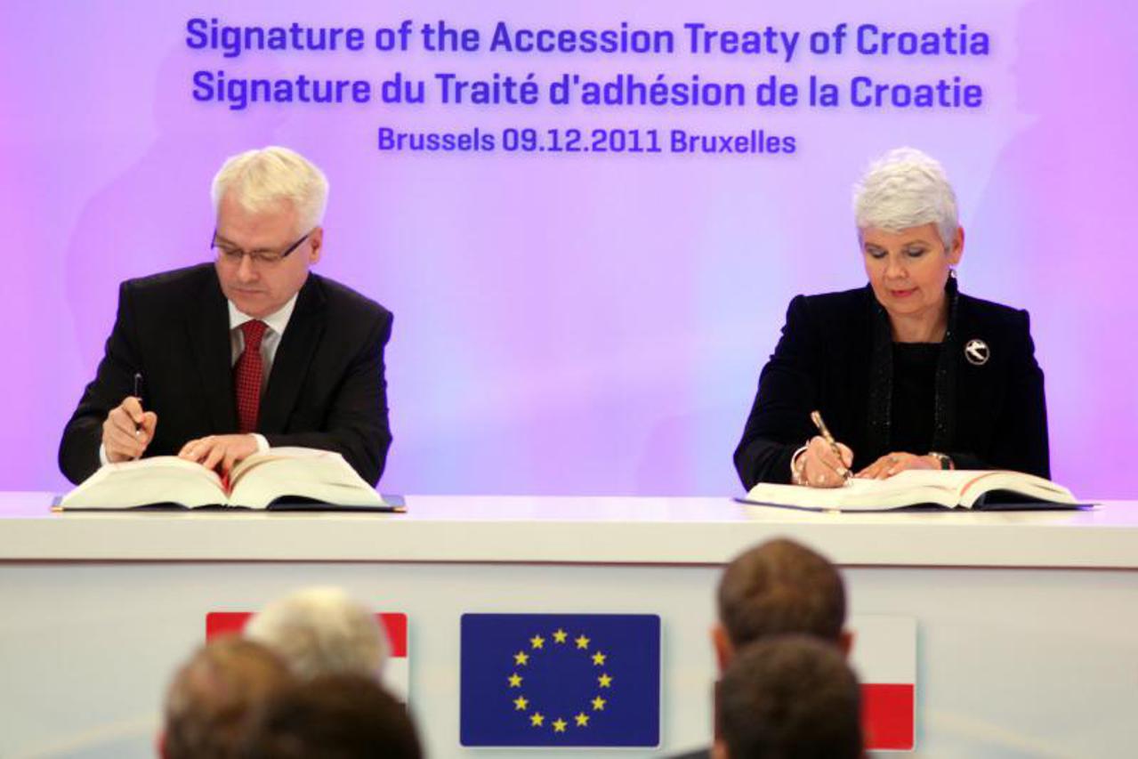 Potpisivanje ugovora o pristupanju u EU