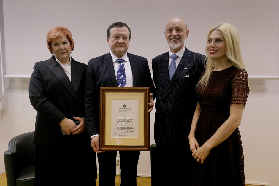 Rektoru Borasu nagrada Ivan Vučetić za 2019.godinu
