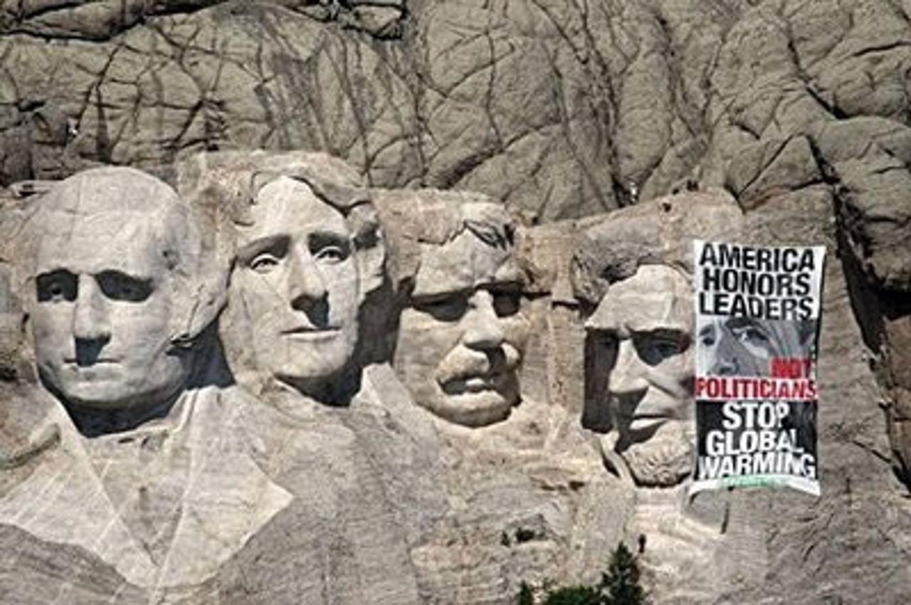 Mount Rushmore - poruka Obami