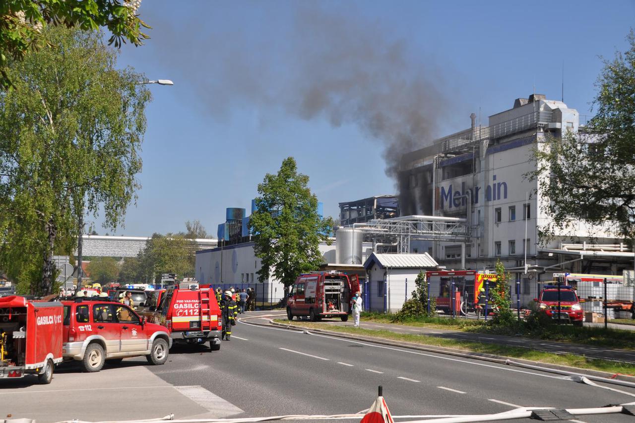 SLOVENIA-CHEMICAL FACTORY-EXPLOSION