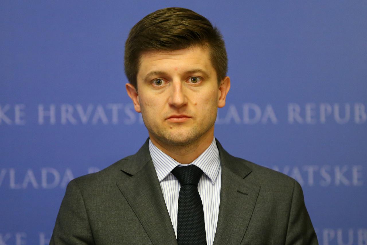 Ministar financija Zdravko Marić