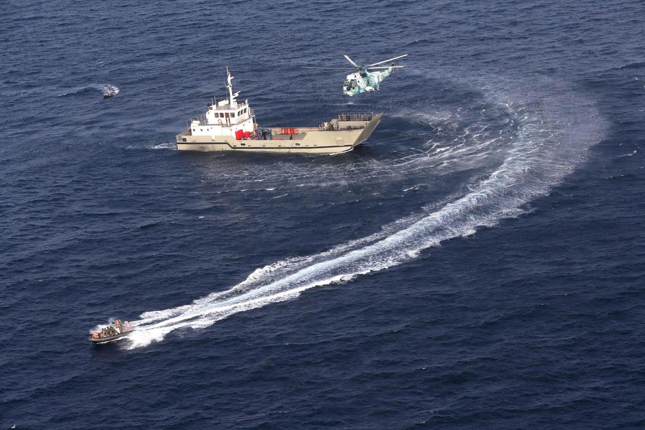 Iran, China and Russia hold naval drills in the northern Indian Ocean