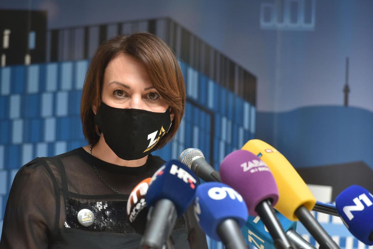 Zagreb: Jelena Pavičić Vukičević sa suradnicima se obratila medijima