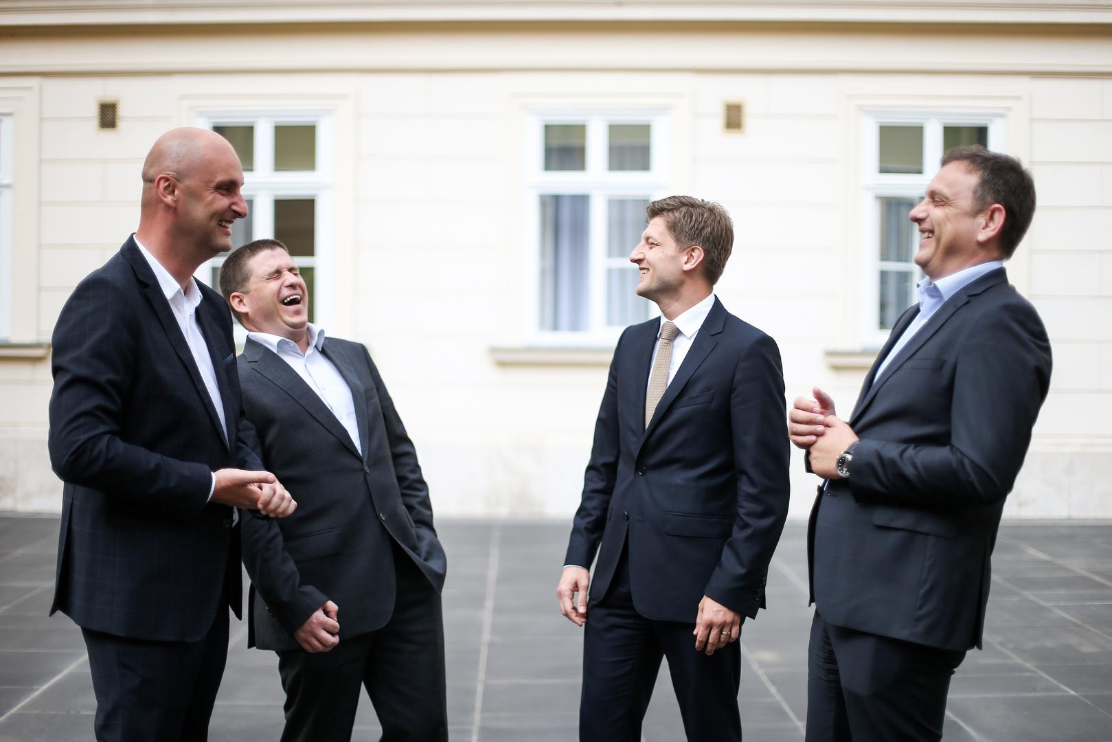 Tomislav Tolušić, Anton Kliman, Zdravko Marić i Oleg Butković, mlade snage HDZ-a