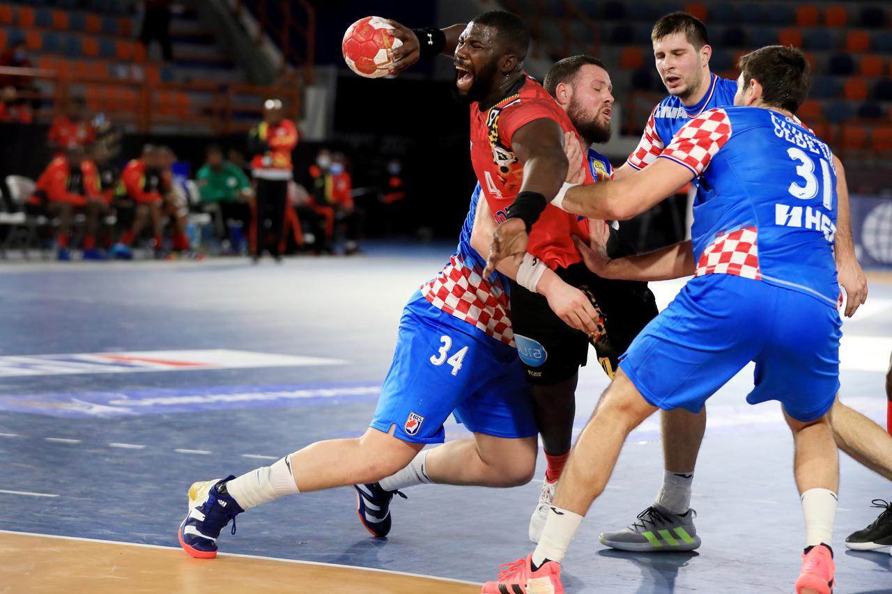 2021 IHF Handball World Championship - Preliminary Round Group C - Angola v Croatia