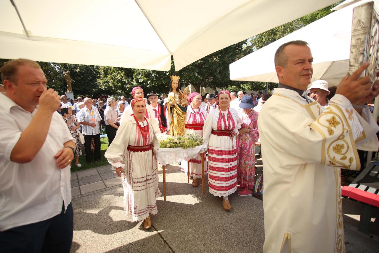 Zagreb: Proslava svetkovine Velike Gospe u Stenjevcu