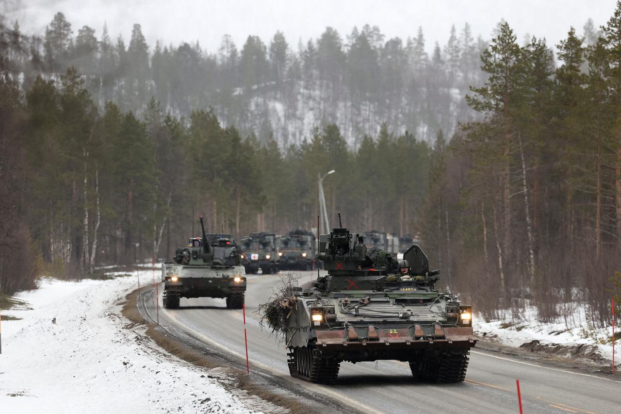 "Cold Response 2022" NATO military exercise, in Setermoen