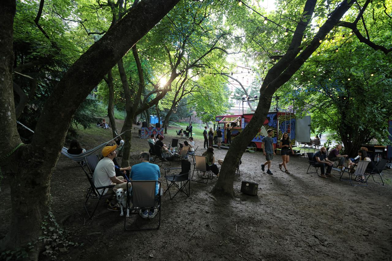 Zagreb: Art park otvorio umjetnički kamp na u parku Ribnjak