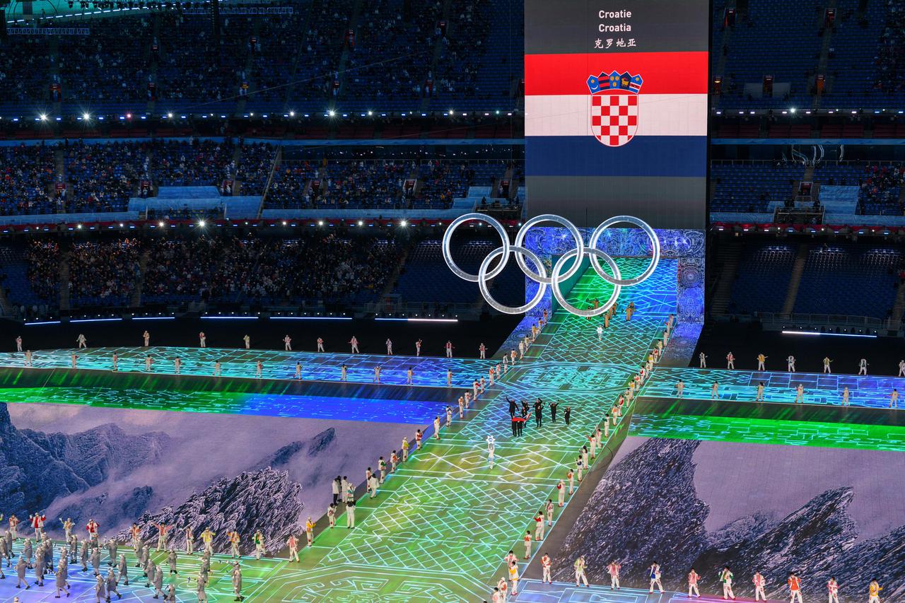Hrvatska na otvorenju Zimskih olimpijskih igara u Pekingu