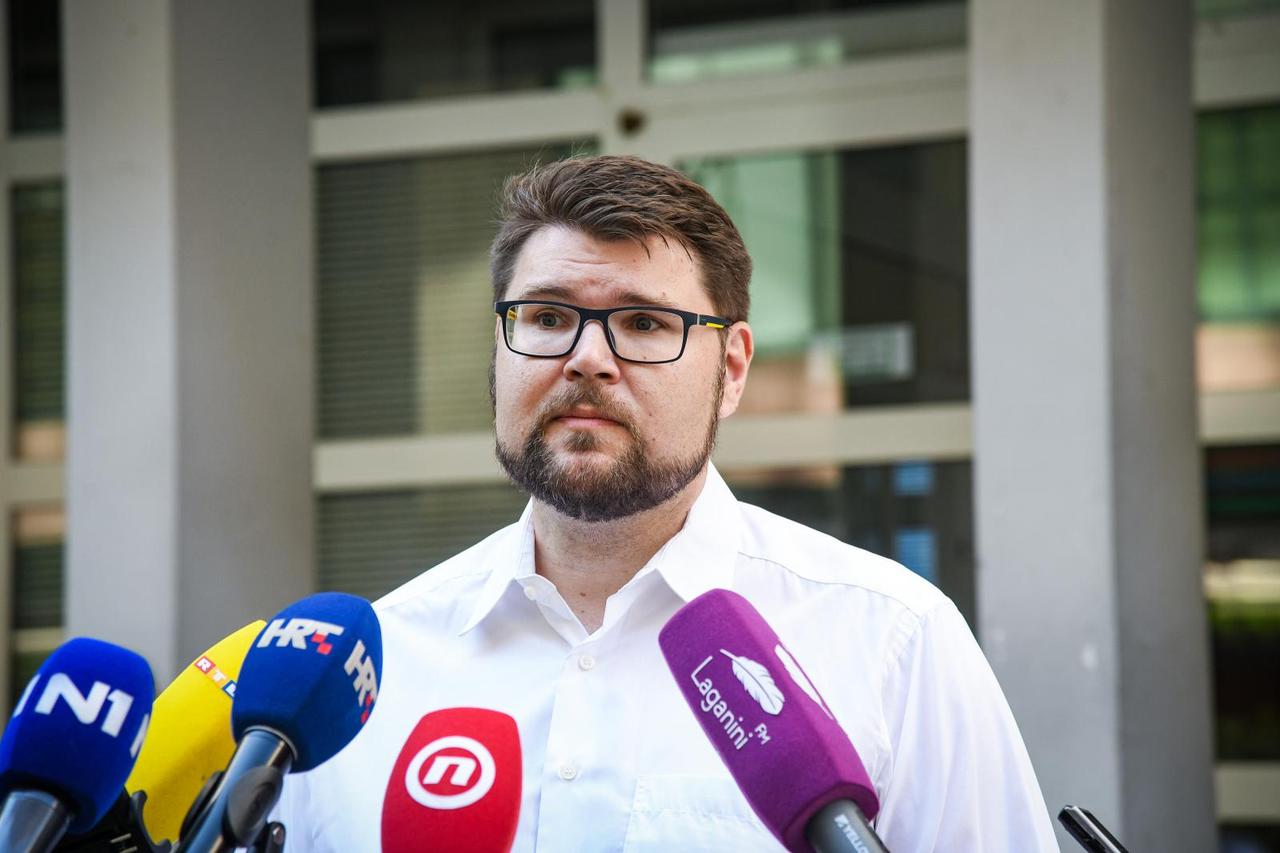 Zagreb: Peđa Grbin o svojoj kandidaturi za predsjednika SDP-a