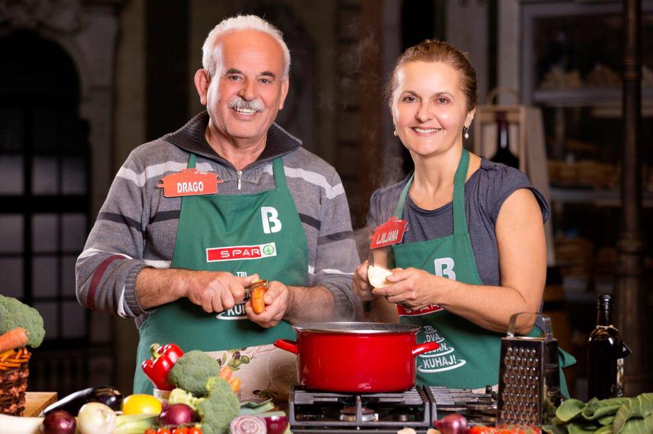 Ljiljana (56, Zadar, laboratorijska tehničarka) i Drago Draženović (67, Zadar, umirovljenik) – bračni par