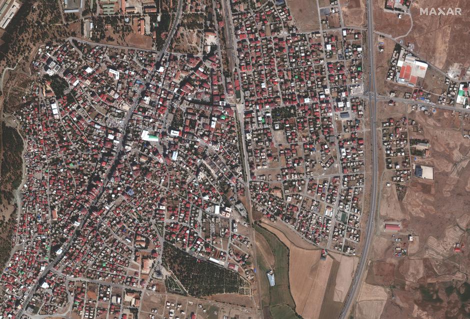 Overview of Islahiye before the earthquake