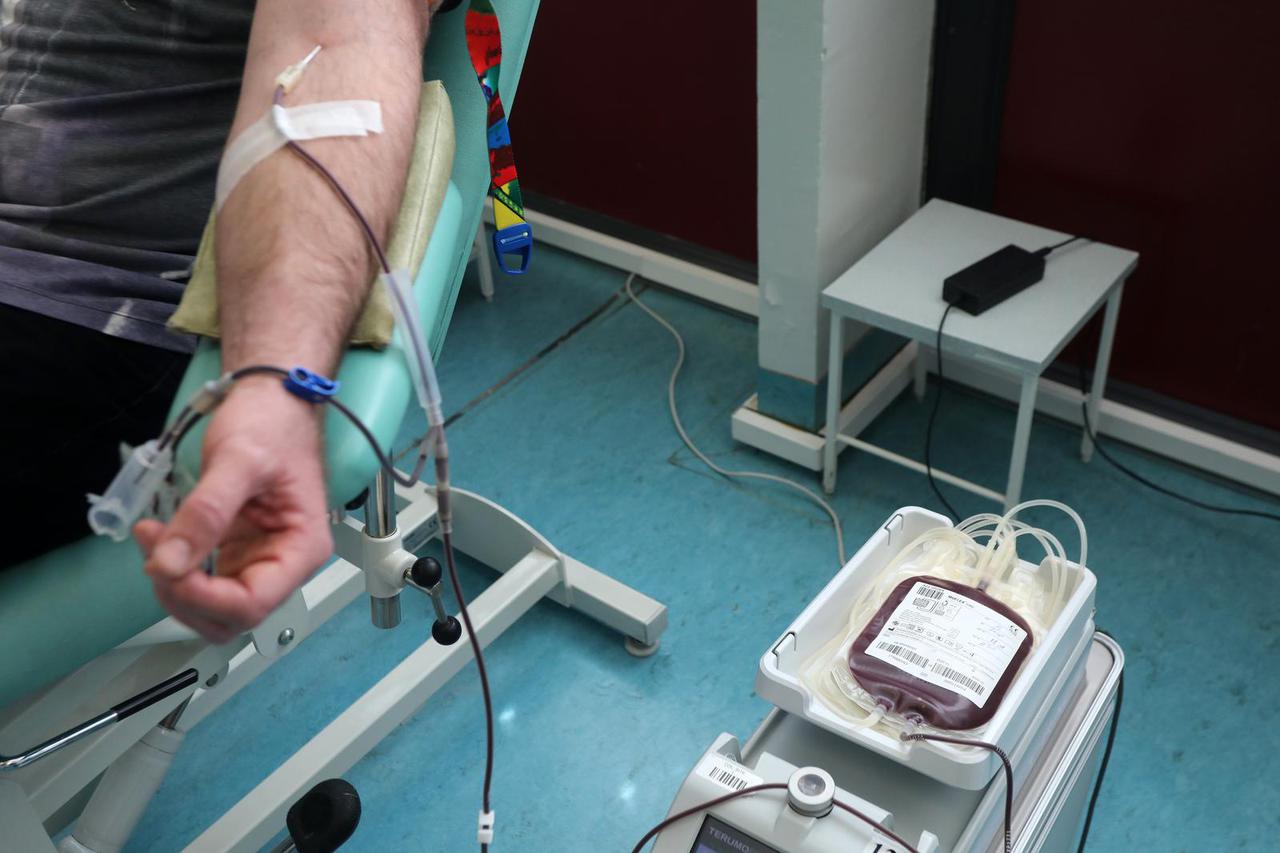 Dobrovoljno darivanje krvi u KBC Rijeka zbog nedostatnih zaliha krvnih grupa A pozitivna (A+) i B pozitivna (B+)