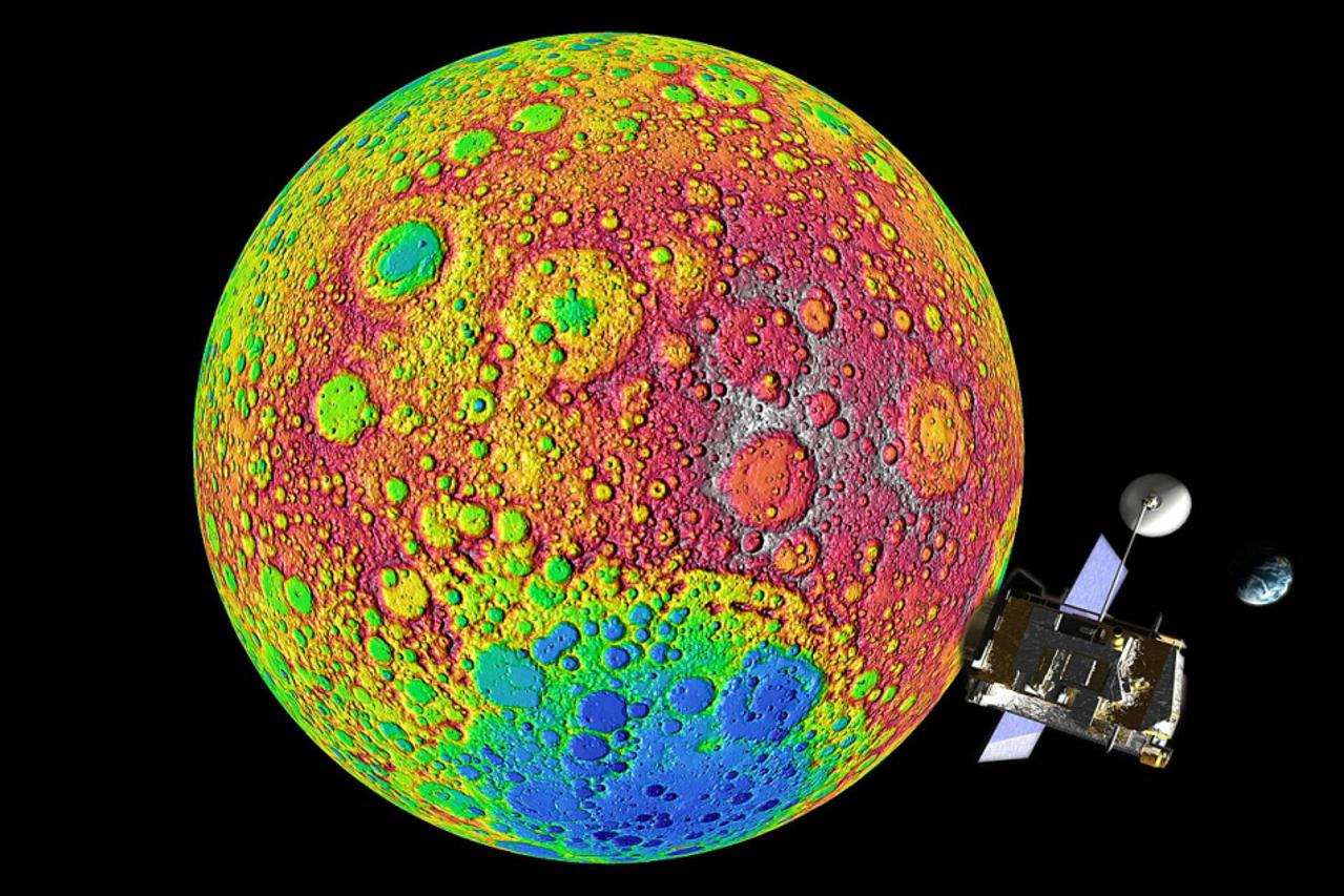LRO i daleka strana Mjeseca