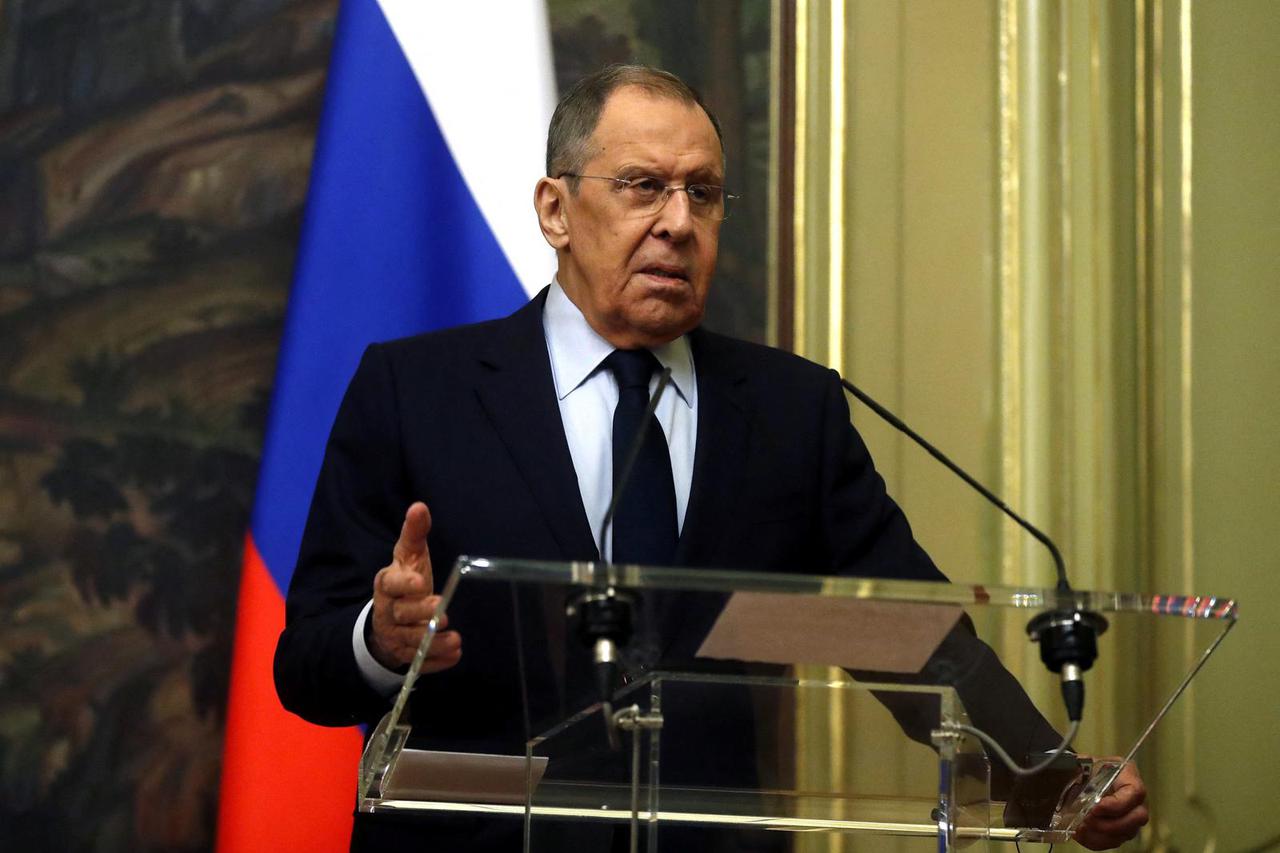 Russian Foreign Minister Sergei Lavrov meets with Nicaraguan Foreign Minister Denis Moncada in Moscow