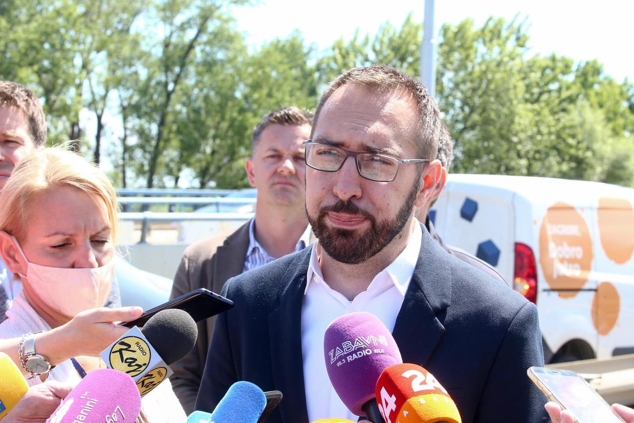 Gradonačelnik Tomašević obišao početak radova na Domovinskom mostu