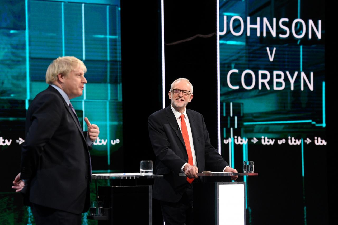 Televizijsko suočeljavanje Jeremyja Corbyna i Borisa Johnsona