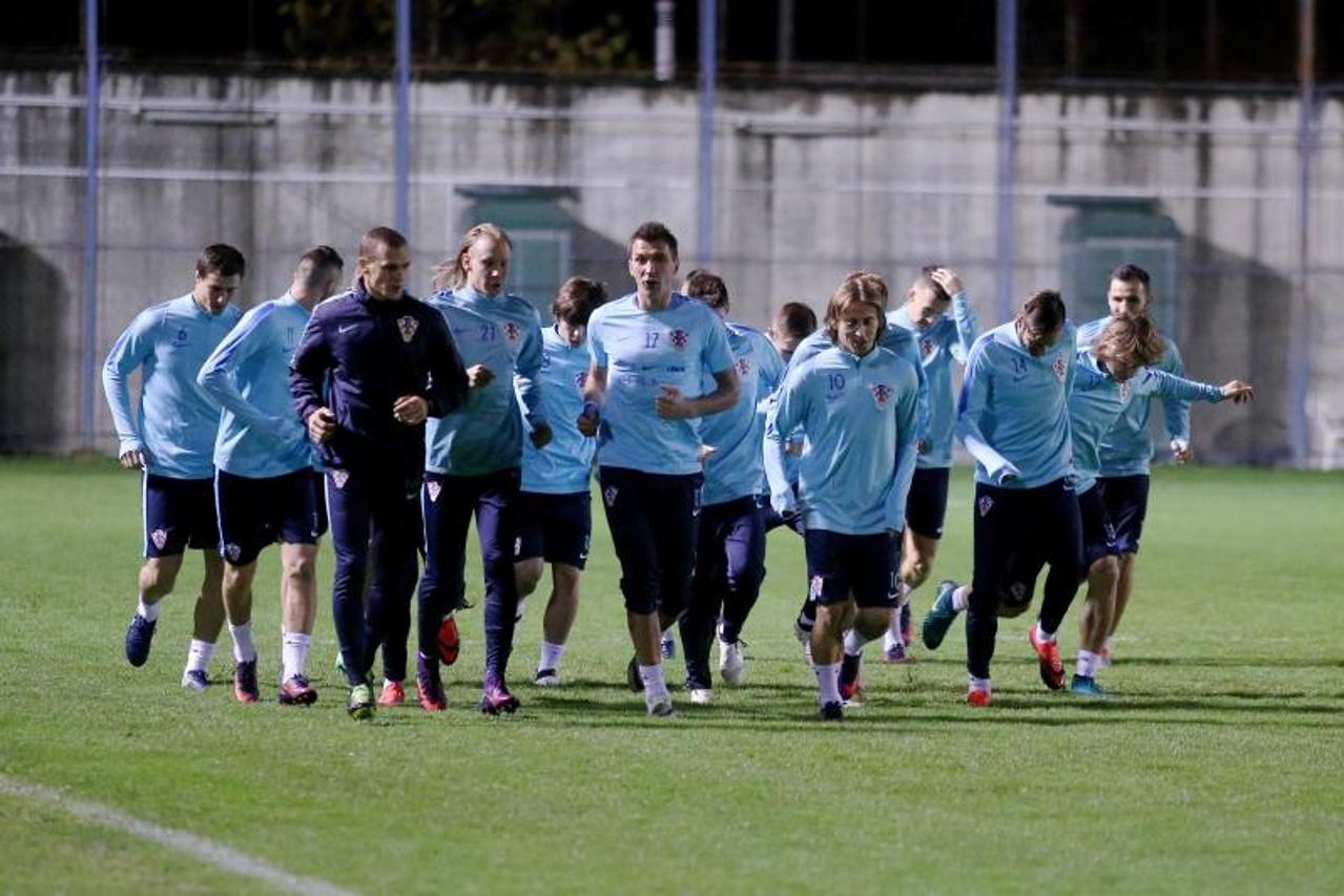 Hrvatska reprezentacija - trening