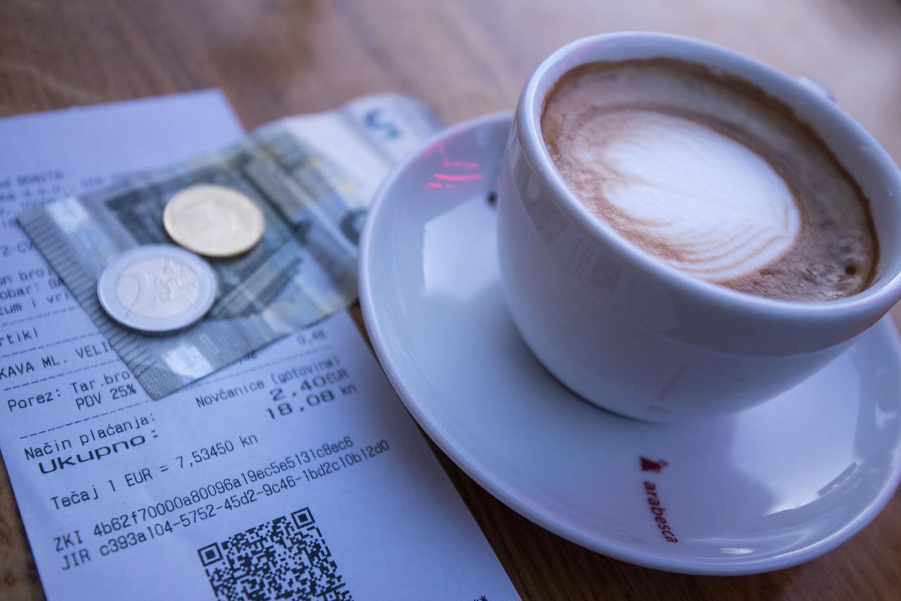 Ugostitelji prilagodili euru  cijene kave