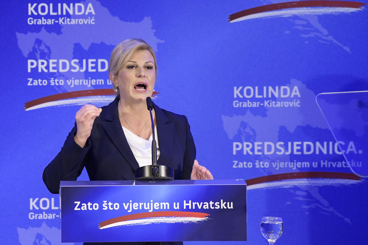 Kolinda Grabar-Kitarović objavila kandidaturu za još jedan predsjednički mandat