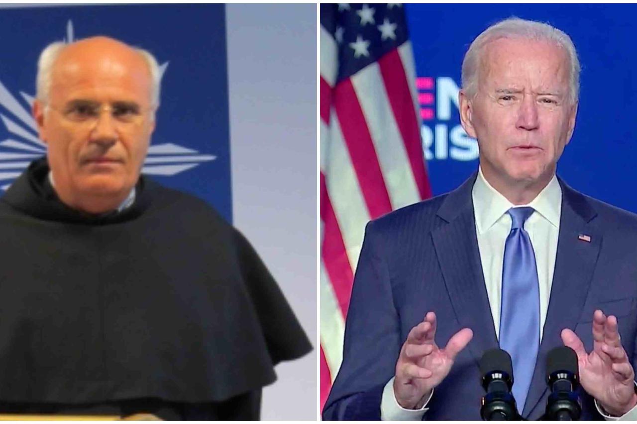 Fra Ilija Živković, Joe Biden