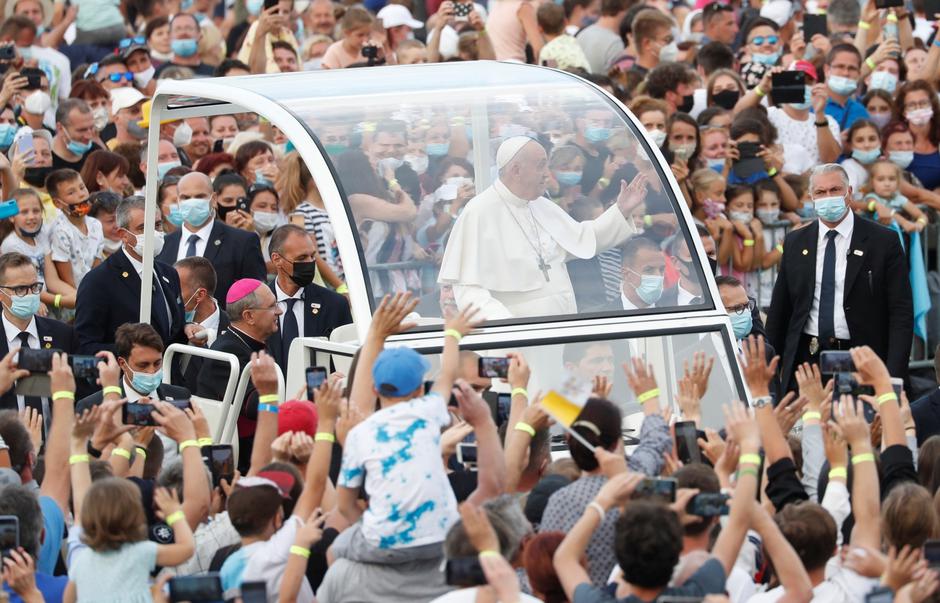 Pope Francis visits Slovakia