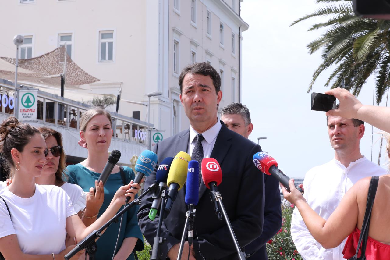 Split: Zoran Đogaš održao konferenciju za medije