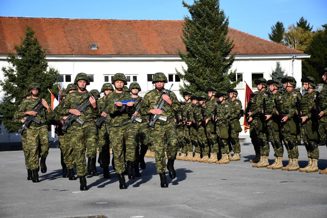 Svečani ispraćaj 5. hrvatskog kontingenta (HRVCON) u Republiku Poljsku