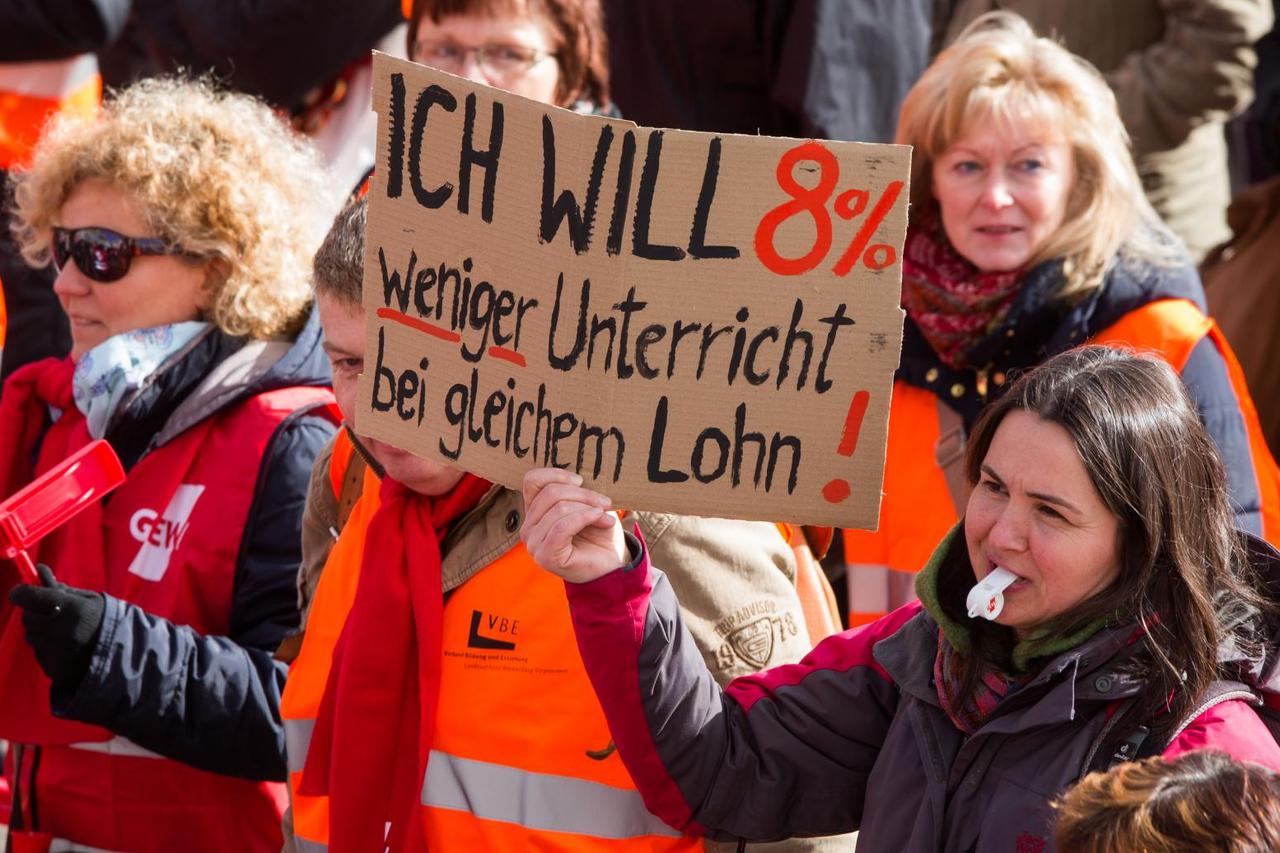 Štrajk njemačkih učitelja