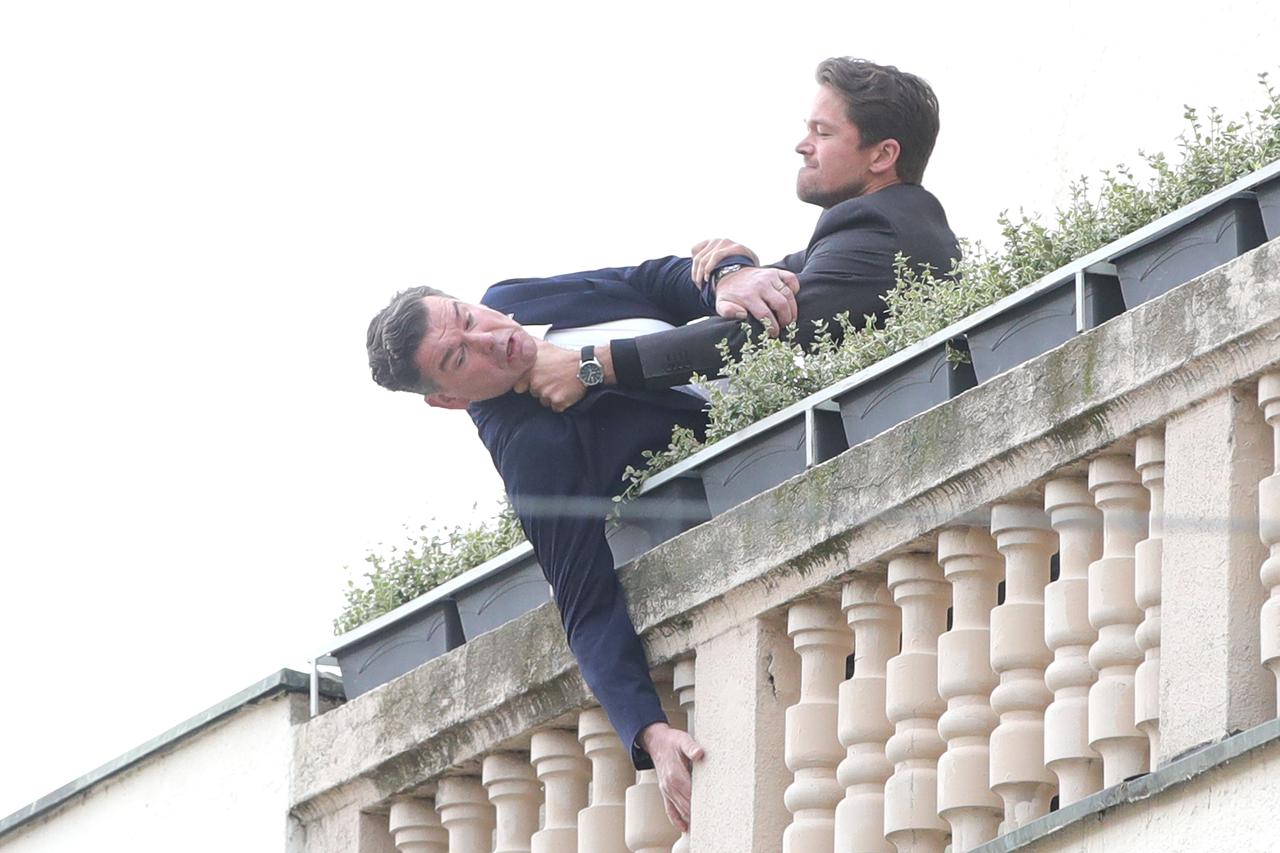 Atraktivni kadrovi za TV seriju Agent Hamilton snimljeni su na balkonu hotela Esplanade