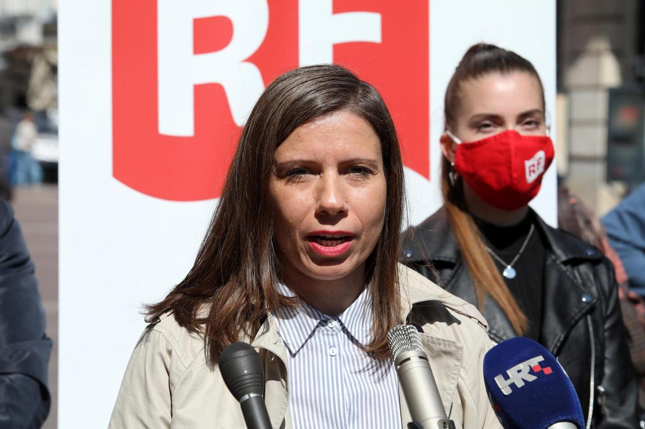 Kandidatkinja za gradonačelnicu Rijeke, Katarina Peović, obratila se medijima