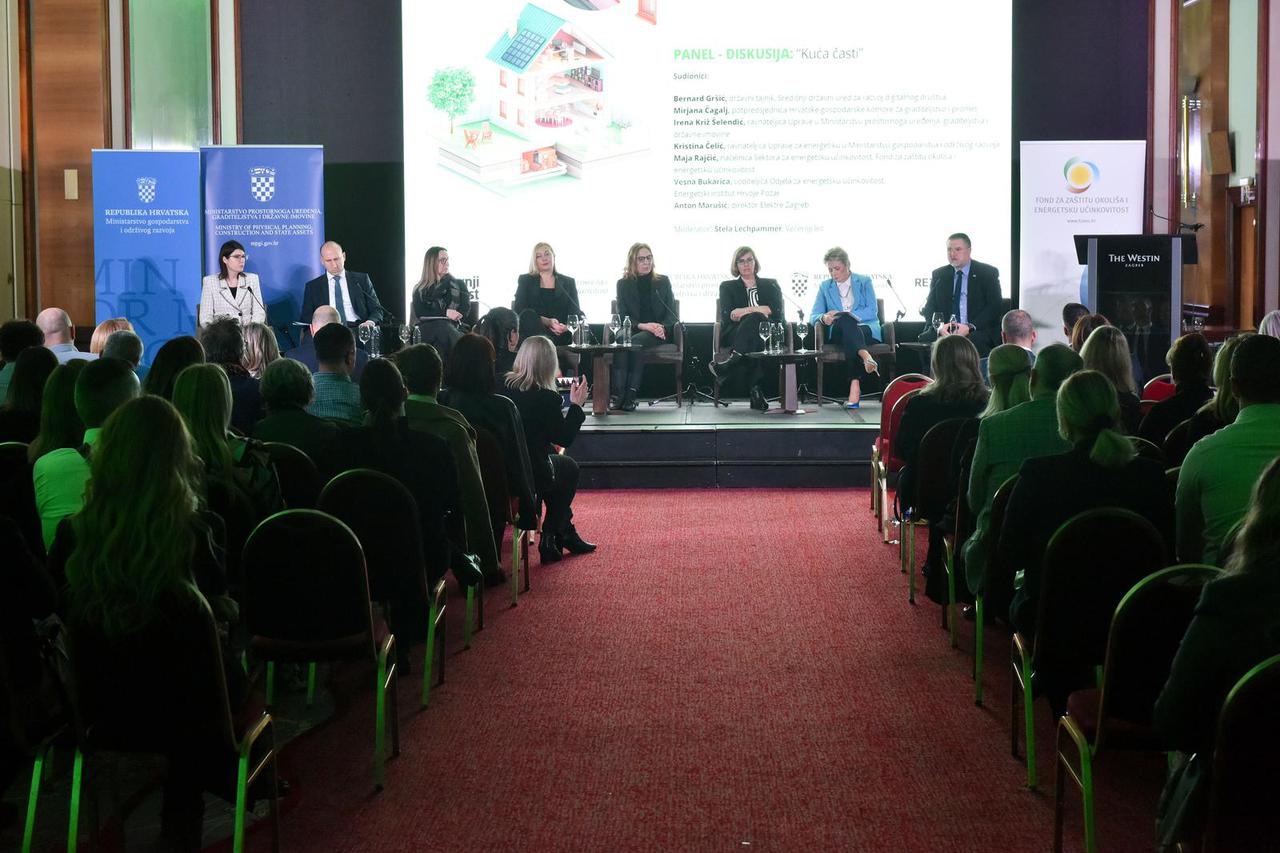 Zagreb: Konferencija "Obnovljene kuće - više štede, više vrijede"