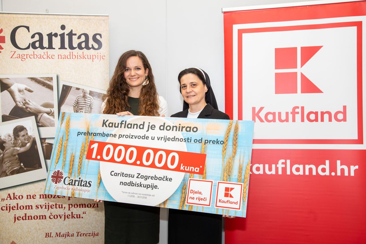 Kaufland nastavlja s donacijama namirnica i sprječava bacanje hrane