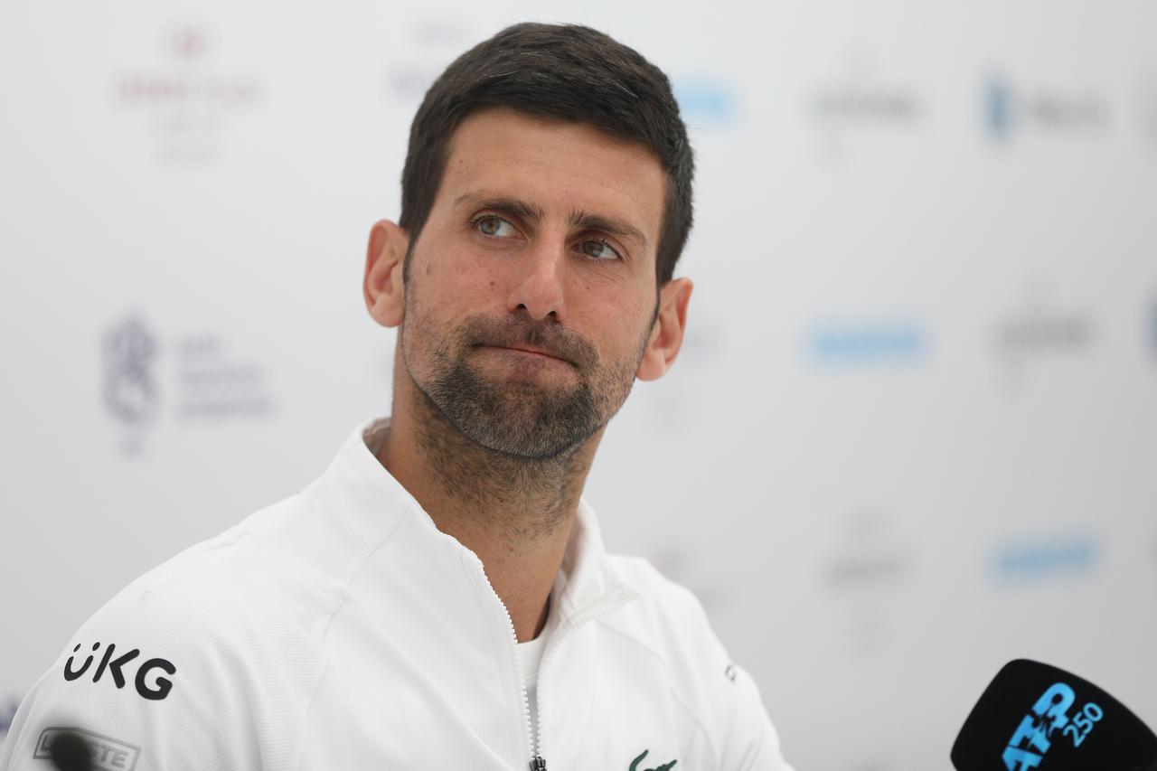 Beograd: Novak Đoković održao konferenciju na turniru Serbia Open