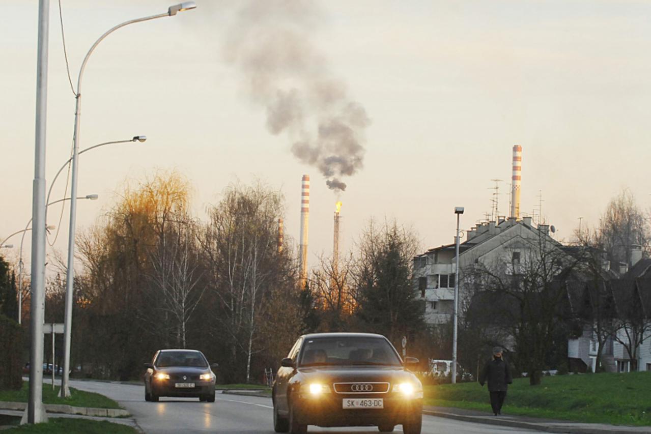 \'23.01.2012., Sisak - Grad Sisak odustaje os tuzbe protiv Rafinerije zbog zagadjivanja.(ARHIVA) Photo: Nikola Cutuk/pixsell\'