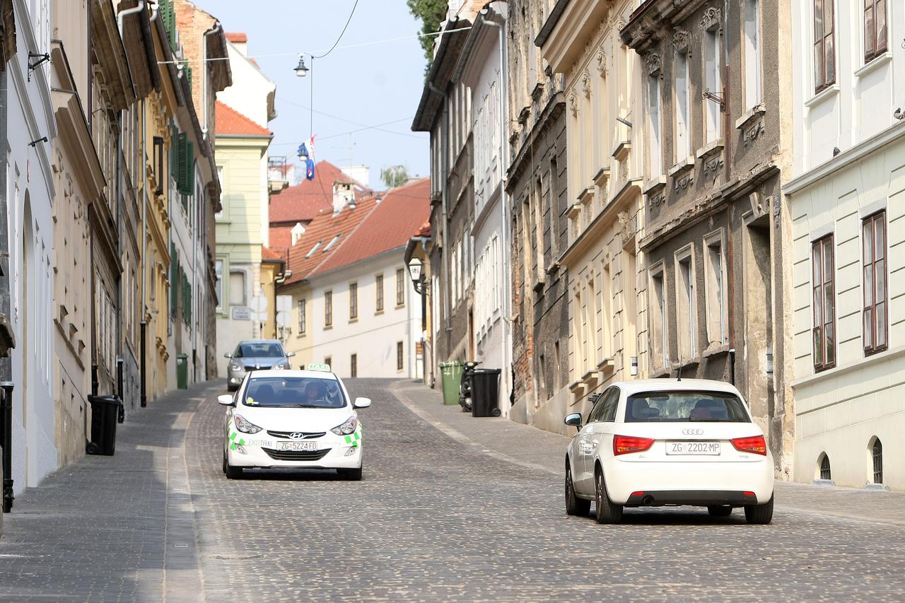 05.10.2014., Zagreb - Mesnicka i Streljacka ulica otvorene nakon sanacije koja je trajala tri mjeseca.  Photo: Luka Stanzl/PIXSELL