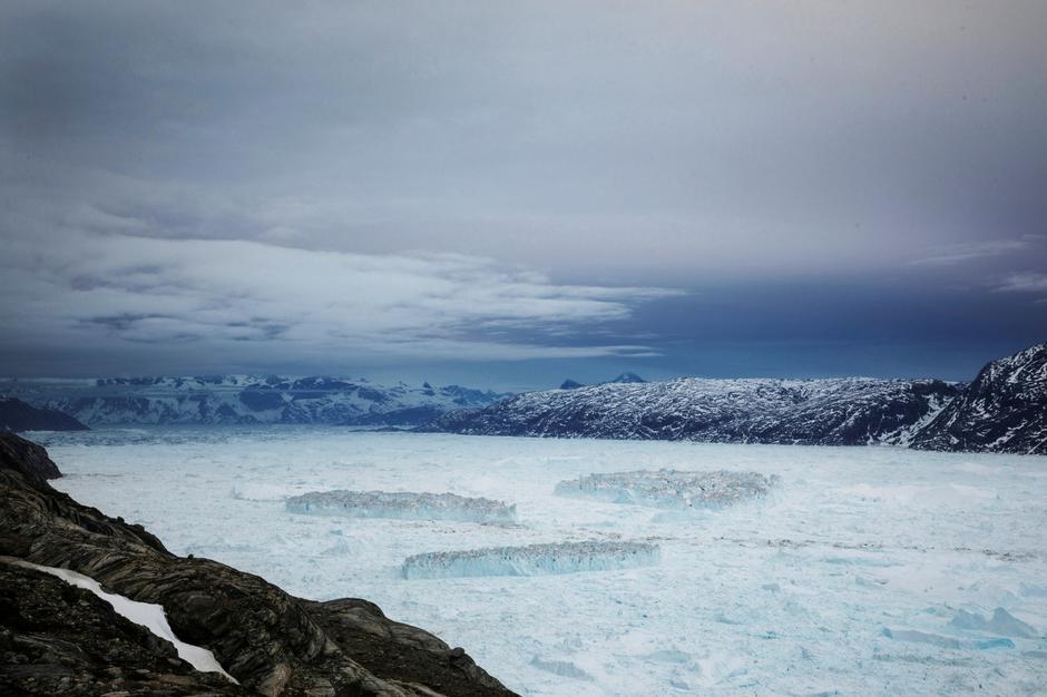 Urušavanje ledenjaka na Grenlandu zbog klimatskih promjena