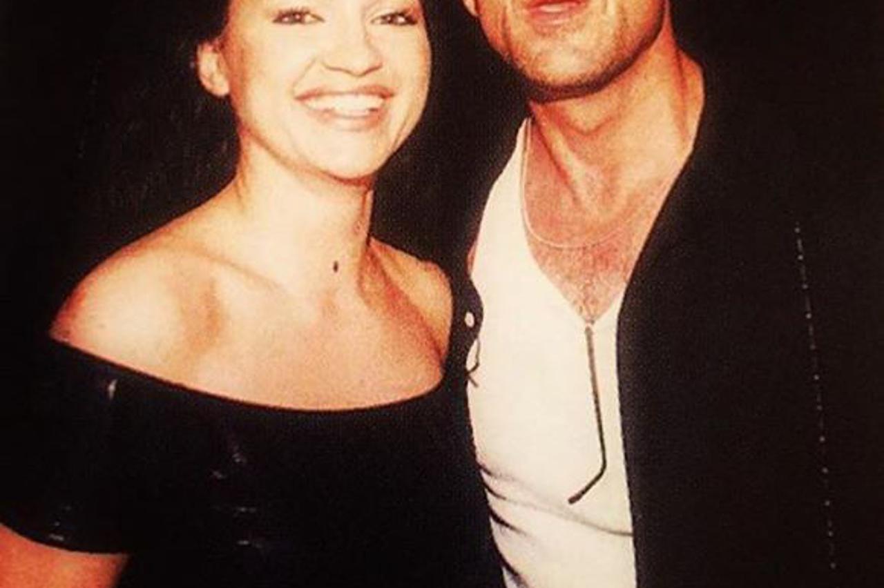 Nina Badrić i Bruce Willis