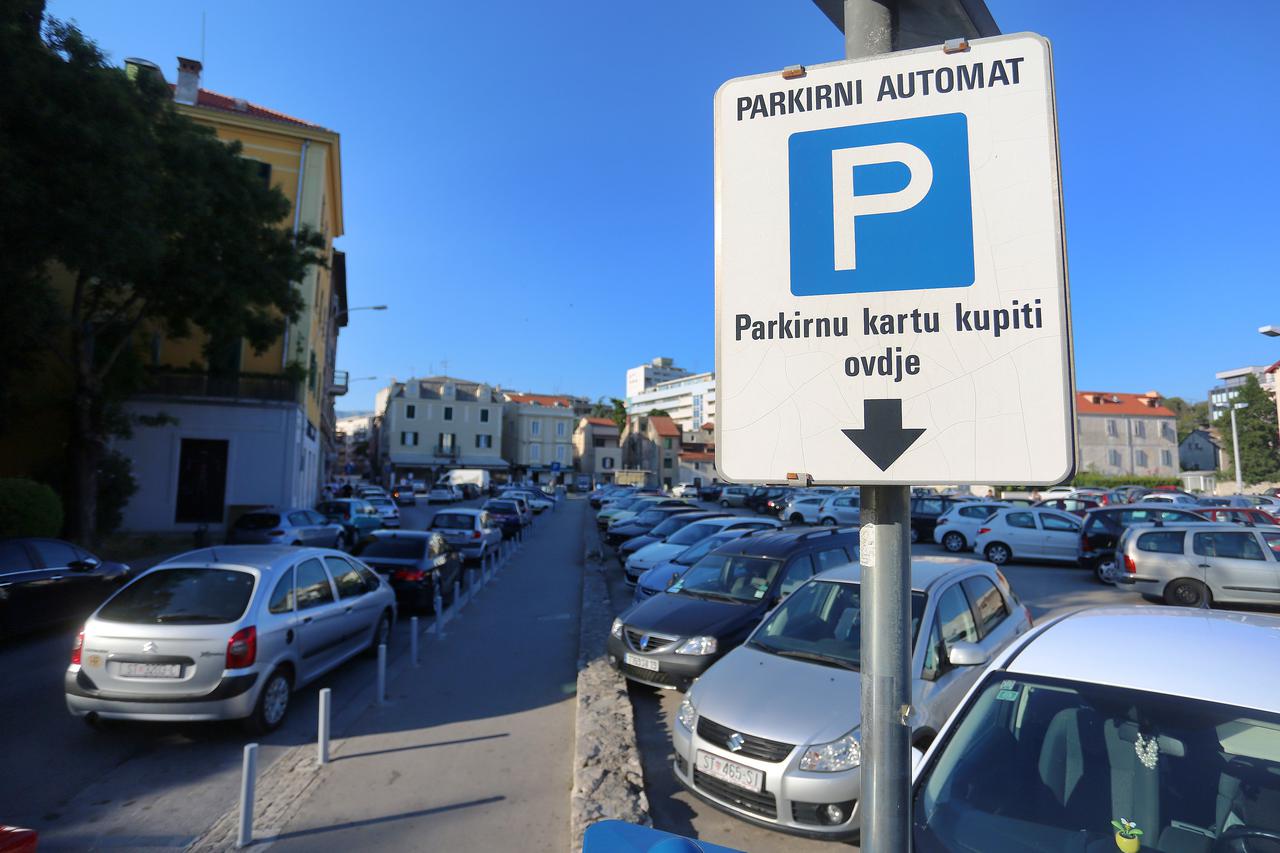 parkiralište u Splitu