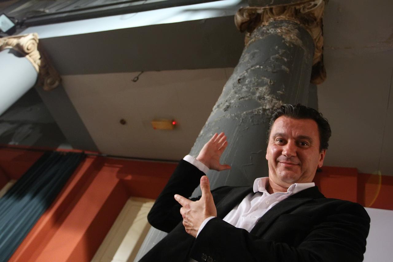 20.10.2014., Zagreb - Boris Svrtan, novi ravnatelj gradskog dramskog kazalista Gavella. Photo: Borna Filic/PIXSELL
