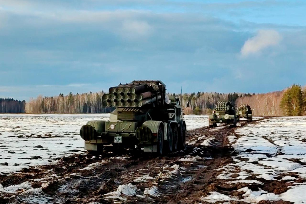Allied Resolve joint military drills held by Russia and Belarus