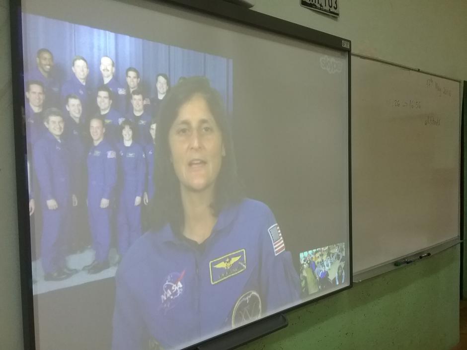Križevački osnovnoškolci pomoću Office 365 razgovarali s astronautkinjom i američkim rangerom