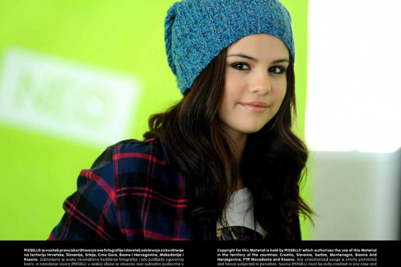 'Selena Gomez  at an Adidas NEO Label photocall in Los Angeles, California.Photo: Press Association/PIXSELL'