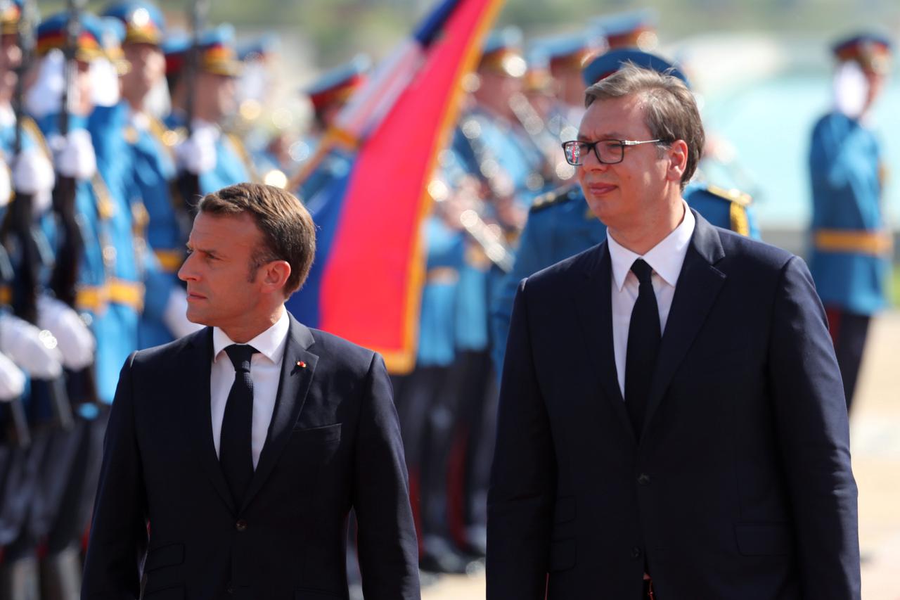 Emmanuel Macron, Aleksandar Vučić