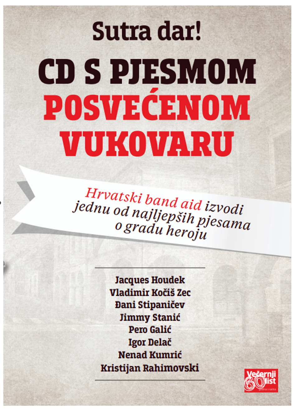 CD s pjesmom Vukovaru