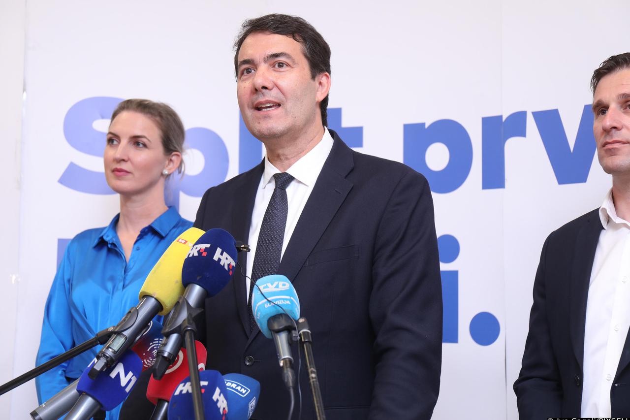 Split: Mihanović i Đogaš dali izjavu nakon objave prvih izbornih rezultata