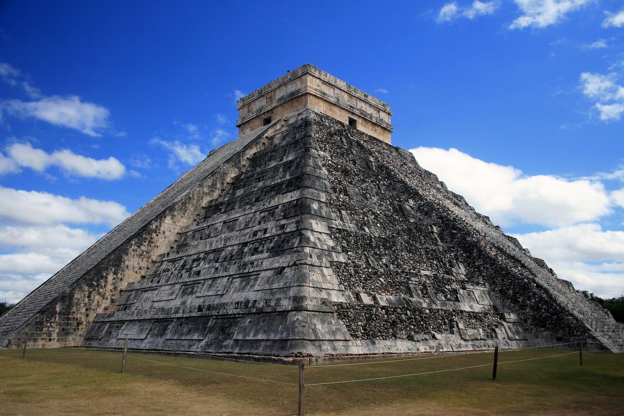 Yucatan Meksiko, piramida