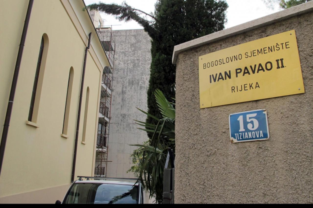 '15.11.2011., Rijeka - Zgrada Bogoslovnog sjemenista Ivana Pavla II. Photo: Goran Kovacic/PIXSELL'
