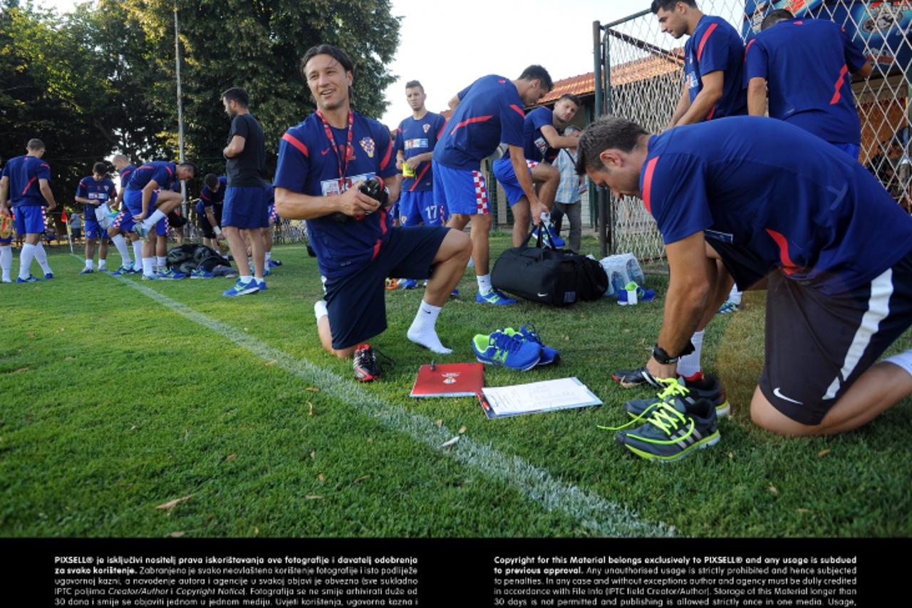 '11.08.2013., Zagreb -Ttrening U21 hrvatske nogometne reprezentacije uoci utakmice protiv Lihtenstajna. Photo: Daniel Kasap/PIXSELL'